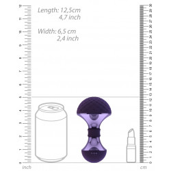 VIVE Stimulateur de clitoris Enoki Vive 12.5cm Violet